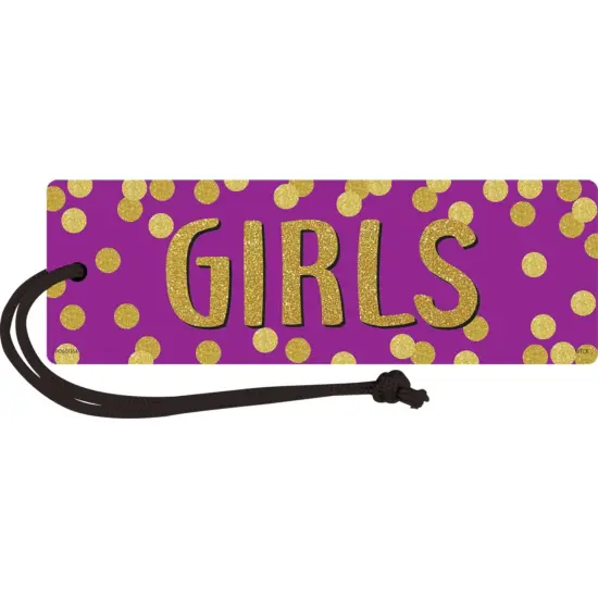 Confetti Magnetic Girls Pass, Pack of 6 {1}