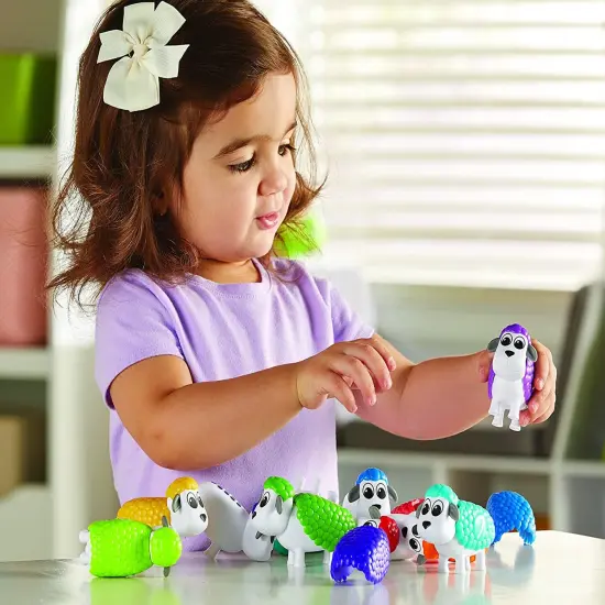 Snap-N-Learn Counting Sheep - 20 Pieces, Ages 18+ Months Toddler Learning Toys, Counting and Sorting Toys, Farm Animals Toys for Kids {5}