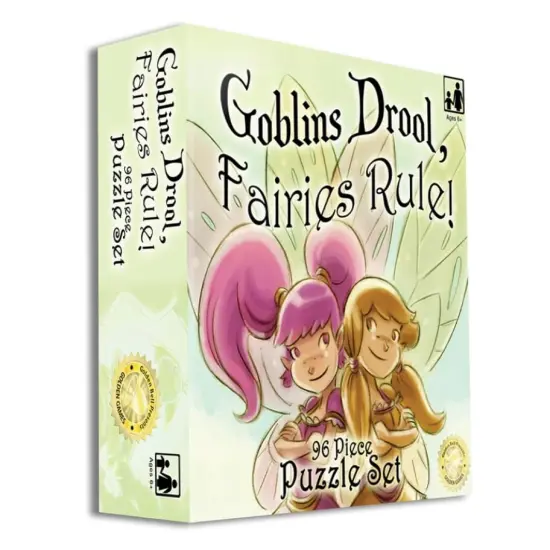 Goblins Drool, Fairies Rule 96 Piece Jigsaw Puzzle {3}