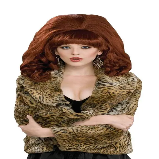 Big Red Auburn Peg Bundy Costume Wig {1}