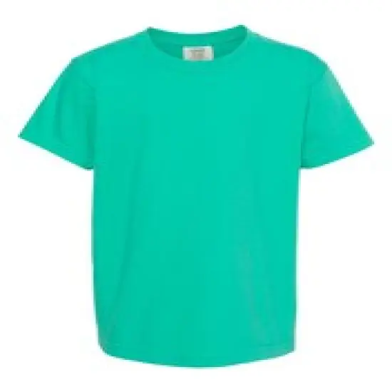 Comfort Colors&reg; Garment Dyed Youth Heavyweight Crewneck Short Sleeve T-Shirt Grey {8}