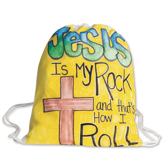 Color-Me&trade; Drawstring Backpack (Pack of 12) {6}