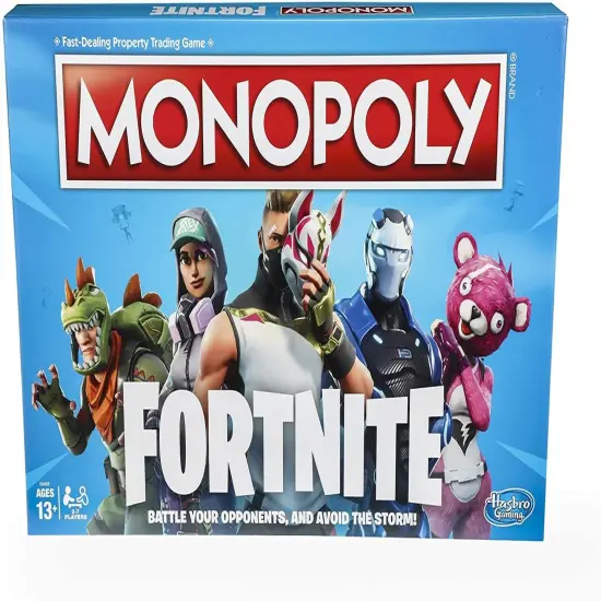 Fortnite edition Monopoly Board Game | 2-7 Players {3}