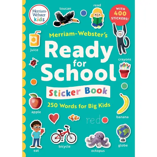 Merriam-Webster's Ready-for-School Sticker Book, Pack of 2 {1}