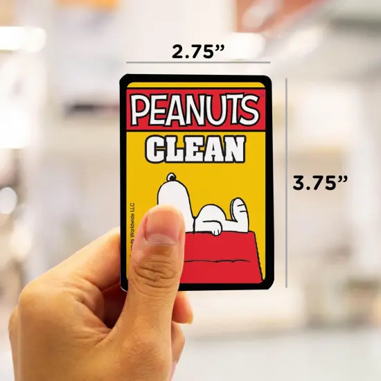 Peanuts Snoopy & Ace Double-Sided Dishwasher Magnet {5}