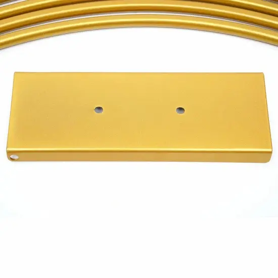 Background Stand Gold Round Wedding Arch Party Flower Display Frame Decor {2}