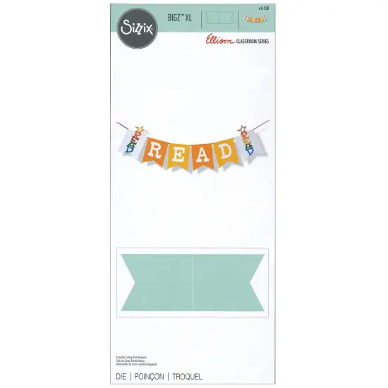 Sizzix Bigz XL Die - Banner, Ribbon {1}