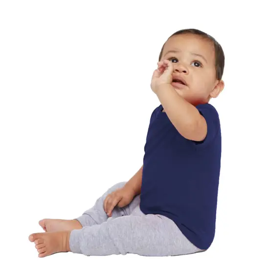 Rabbit Skins&reg; Infant Classic Cotton Jersey Tee Pink {6}