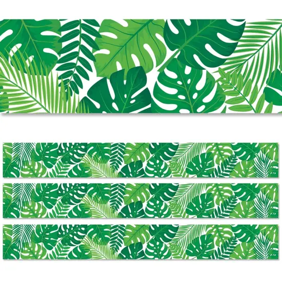 Tropical Leaves EZ Border, 48 Feet, 3 Packs {1}