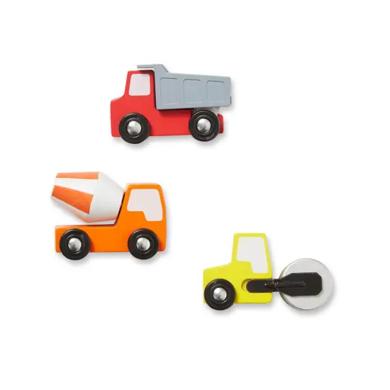 Round the Construction Zone Work Site Rug & Vehicle Set {2}