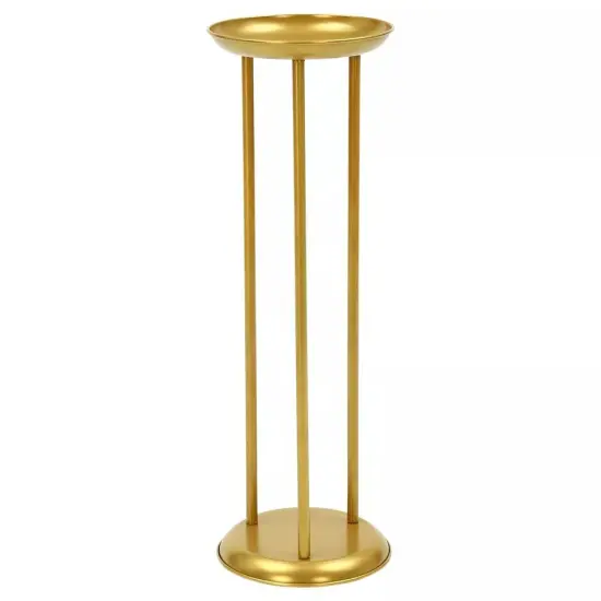 6pcs Gold Flower Column Rack Plant Pedestal Display Stand Home Wedding Decor {2}