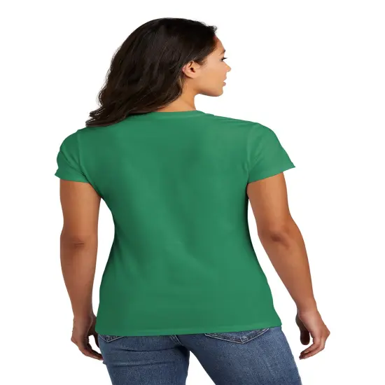 Port & Company&reg; Missy Fit Crew Neck Short Sleeve T-Shirt True royal {7}