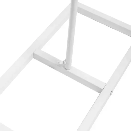 Flower Decor Frame Stand Wedding Arch Rack Arch White Party Backdrop 7.5ft {2}