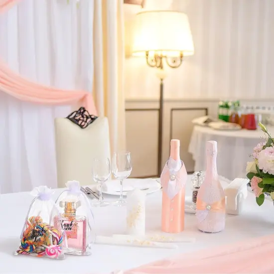 100-Pieces Thank You Bags with Drawstring {6}