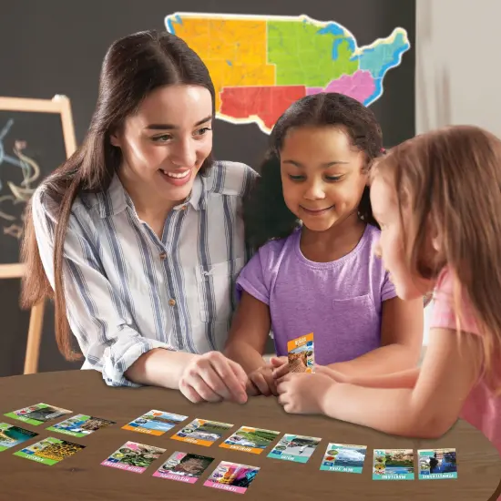 The United States Wipe-Off Learning Set {5}