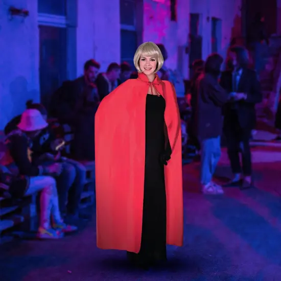 56" Red Adult Costume Cape {4}