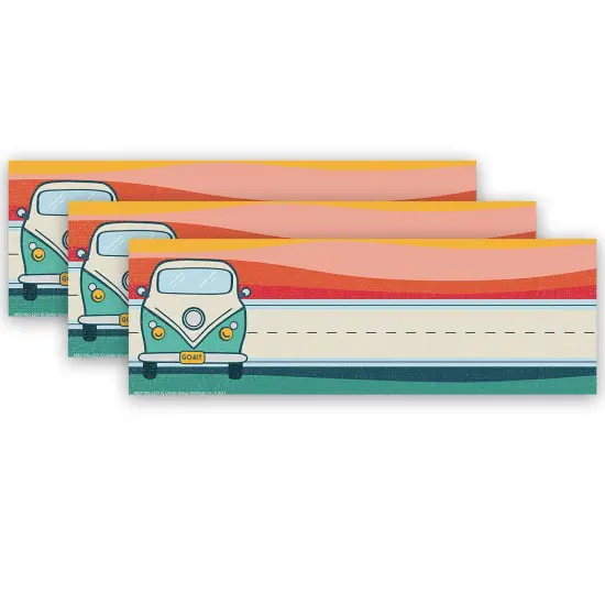 Adventurer Self-Adhesive Name Plates, 36 Per Pack, 3 Packs {1}