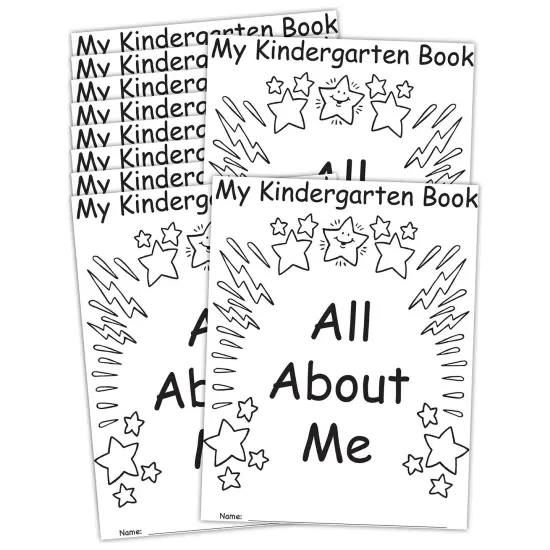 My Own Books&trade;: My Kindergarten Book All About Me, 10-Pack {1}