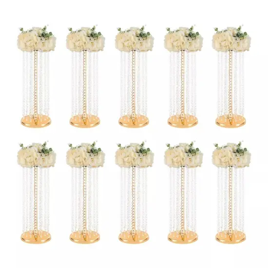 Wedding Flower Balls for Centerpieces Artificial Flower Ball Arrangement 10 Pcs {3}