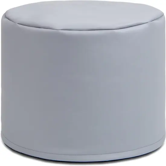 Mallo Modular Pouf Classroom Bean Bag Seat, Premium Vinyl - Submarine Grey Royal Blue {4}