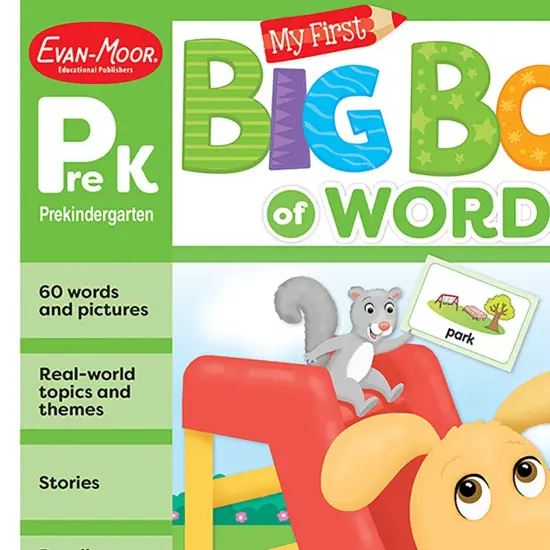 My First Big Book of Words, Grade PreK {2}