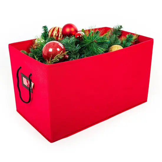 Multi Use Christmas Decoration Storage Box {3}