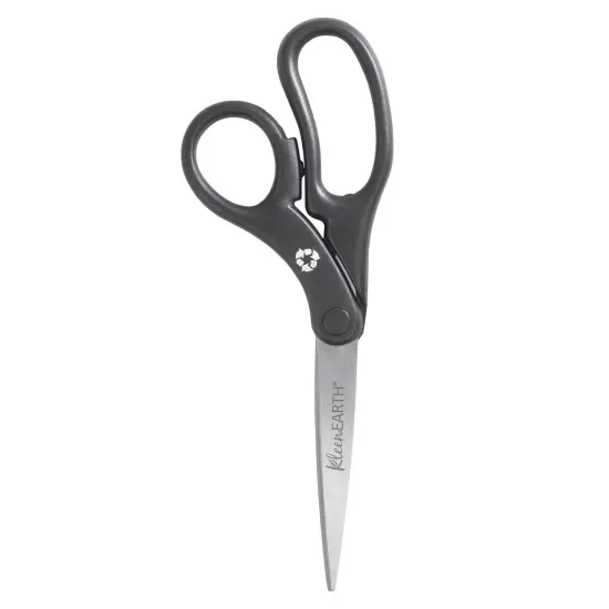 KleenEarth&reg; Basic 8" Scissors, Bent, Pack of 6 {3}