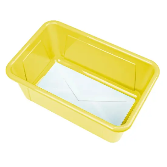 Small Cubby Bin, Yellow, Pack of 5 {4}