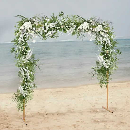 Large Balloon Arch Set Stand Base Frame Kit Birthday Wedding Party Decoration {2}