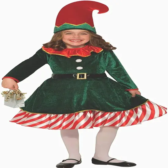 Santa's Lil Elf Child Costume {1}