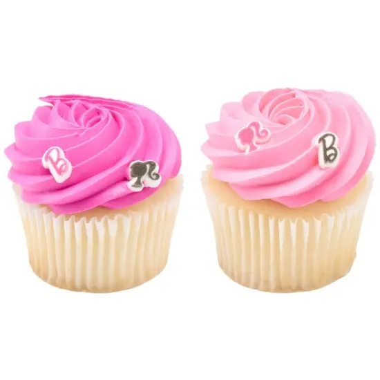 Barbie&trade; B and Silhouette Dec-Ons&reg; Decorations 12ct {2}