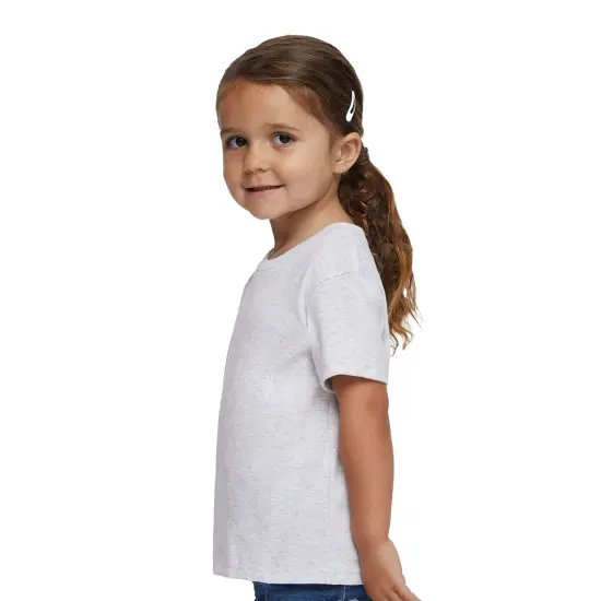 Rabbit Skins&reg; Toddler Cotton Jersey Crew Neck Short Sleeve Tee - 3301T Navy {6}