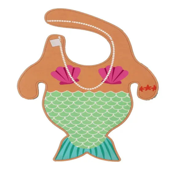 Gamago Mermaid Terrycloth Baby Bib {3}