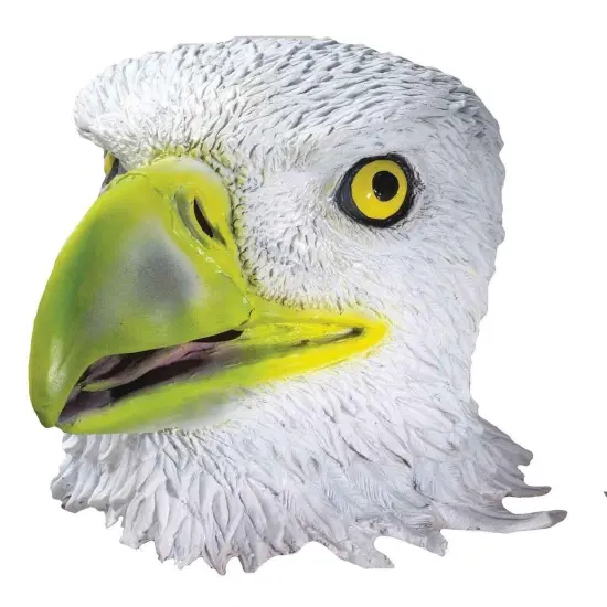 Deluxe Eagle Animal Adult Latex Costume Mask {1}