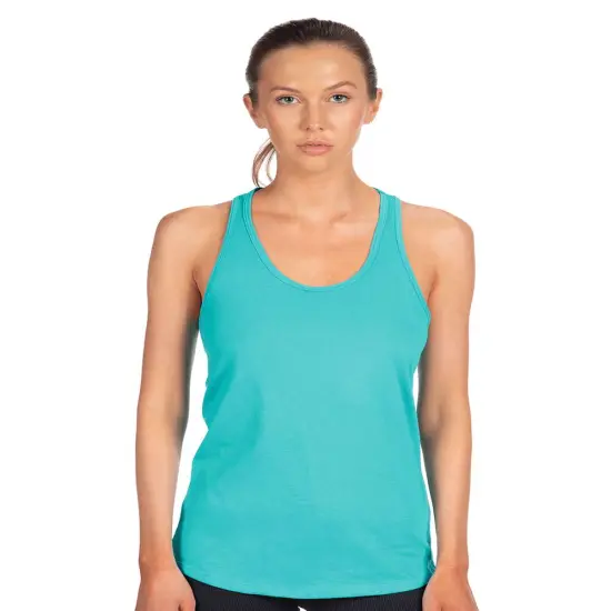Next Level&reg; Women Ideal Racerback Tank Top Cancun {6}