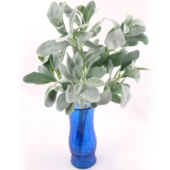Set of 24 Luxurious 29" Lamb's Ear Plants - Lifelike Artificial Greenery, Perfect for Bulk Event Decor or Elegant Home Accents, Floral Home by Artificial Flowers {2}