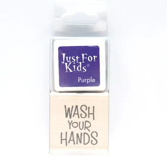 Just for Kids&reg; Wash Your Hands Herokids Stamp With Ink, Pack of 3 {2}