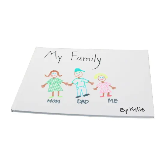 Hardcover Blank Book, 11" x 8-1/2" Landscape, Class Pack 24 {2}