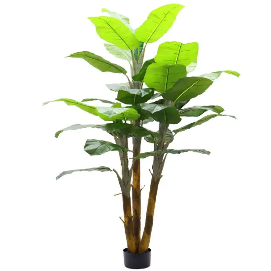 7ft Artificial Banana Tree - Premium Faux Tropical Plant, Ideal for Elegant Home or Office D&eacute;cor, Floral Home by Artificial Flowers {1}