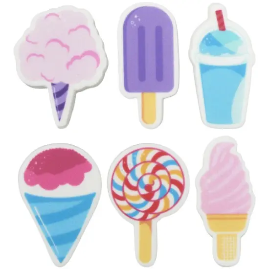 Summer Sweets Sweet D&eacute;cor&reg; Edible Decorations 12ct {1}
