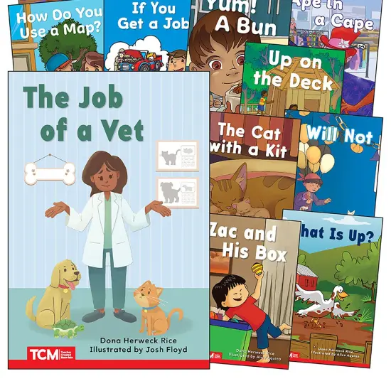 Decodable Books: Read & Succeed, Grade PreK-K, Set 2 {3}