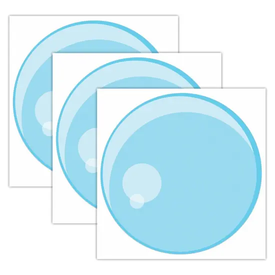 Seas the Day Bubbles Paper Cut-Outs, 36 Per Pack, 3 Packs {1}