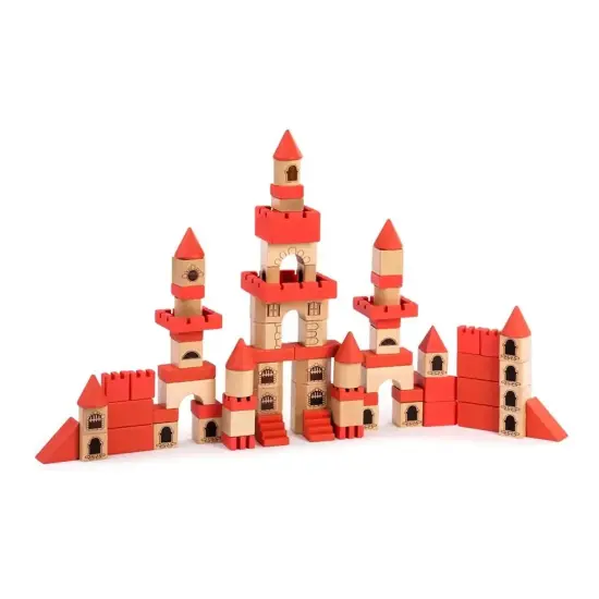 Wooden Stacking Castle {1}