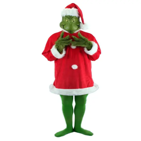 Grinch Who Stole Christmas: Santa Grinch Adult Costume {3}