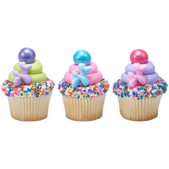 Balloon Animals Assortment Dec-Ons&reg; Decorations 12ct {2}