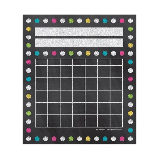 Chalkboard Brights Mini Incentive Charts, 36 Per Pack, 6 Packs {2}