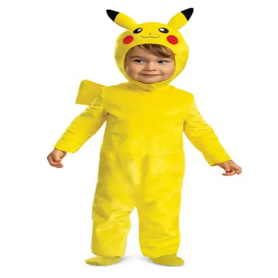 Pokemon Pikachu Toddler Posh Romper Costume {5}