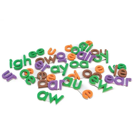 Rainbow Vowels, Print {3}