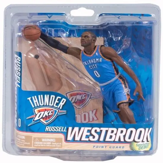 Mcfarlane NBA Series 21 Figure Russell Westbrook Oklahoma City Thunder {1}