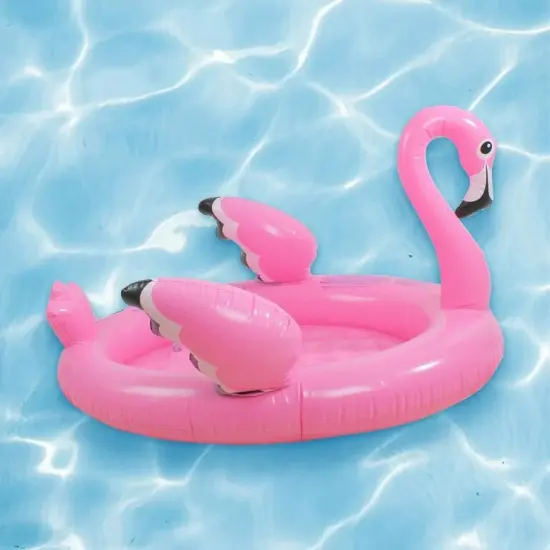3 Pack: 42.5" Inflatable Pink Flamingo Children's Swimming Pool {3}